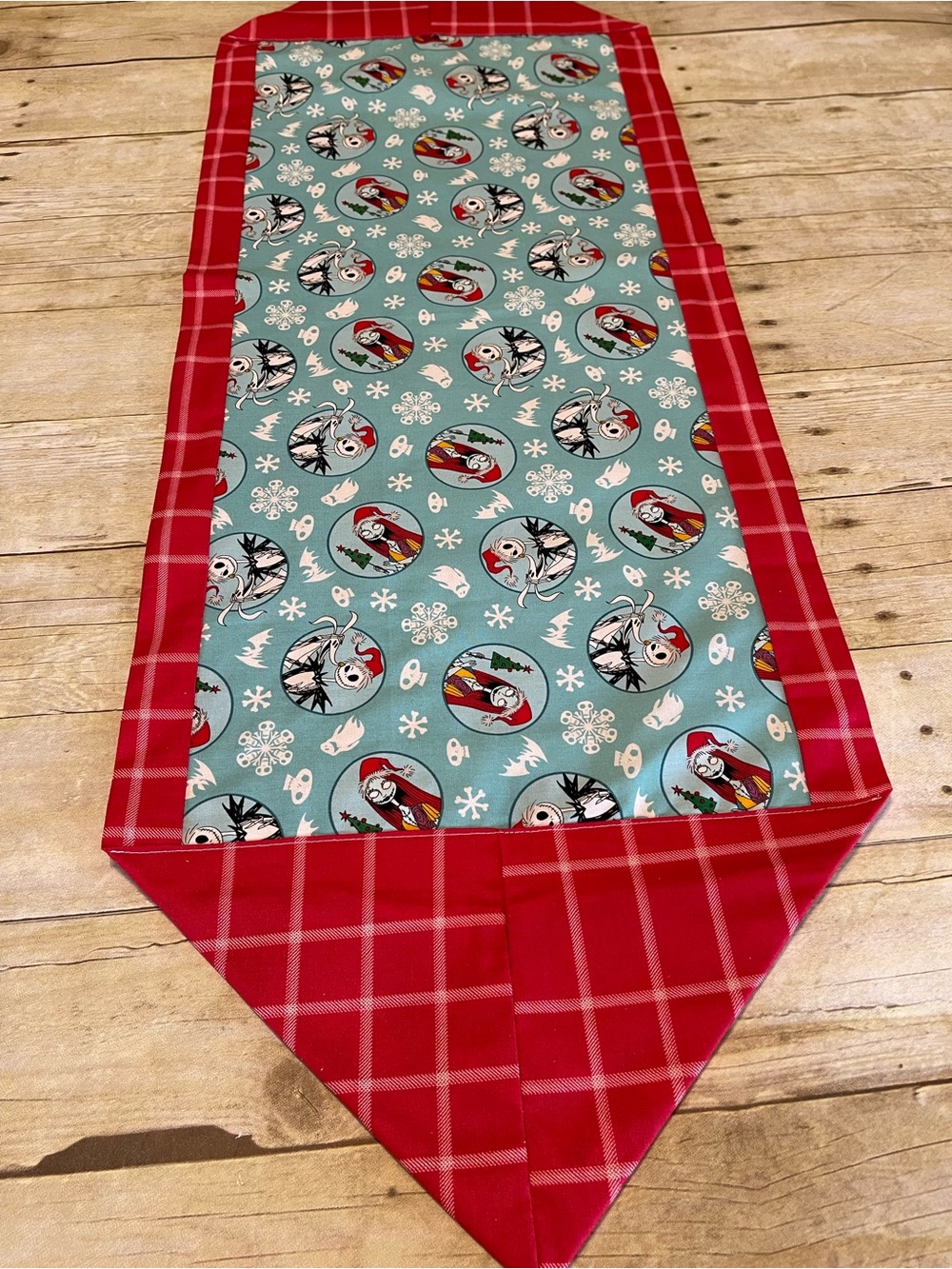 Table Runner Snowflake Nightmare Before Christmas Holiday/Winter Decor Cotton